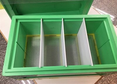 Нуклеус для пчёл на 6 рамок Дадан ППУ с глухим дном - фото 4813