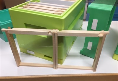 Нуклеус для пчёл на 6 рамок Дадан ППУ с глухим дном - фото 4815