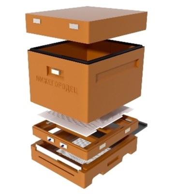 Проставка (легкое дно) на 10 рамок ППУ Нижегородец. - фото 4855