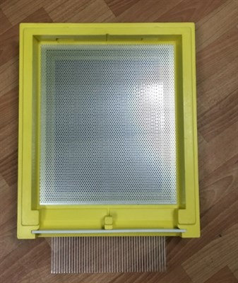 Дно улья на 10 рамок ППУ с перфорированным листом и летком, Нижегородец. - фото 4865