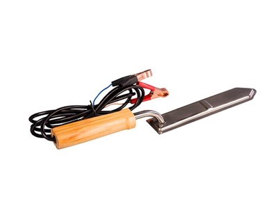 Нож пасечный электрический 12 В 300 Ватт из нержавейки - фото 5019